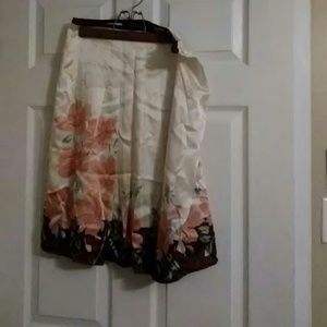 Floral skirt